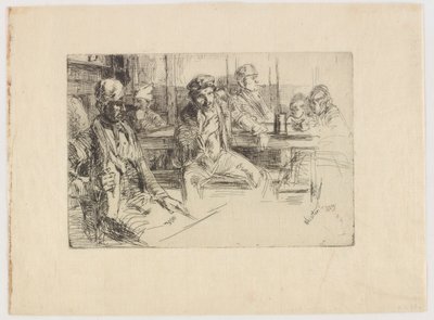 Longshore men de James Abbott McNeill Whistler