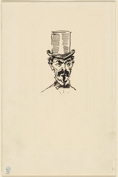 Homem de cartola de James McNeill Whistler