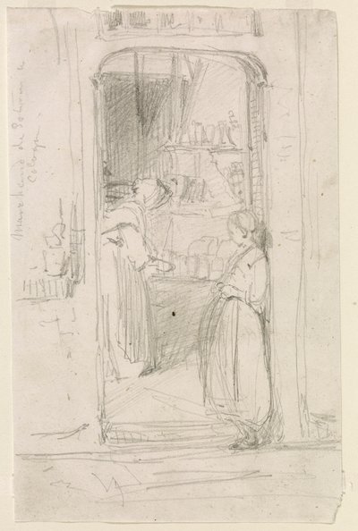 Comerciante de abóbora em colônia de James Abbott McNeill Whistler