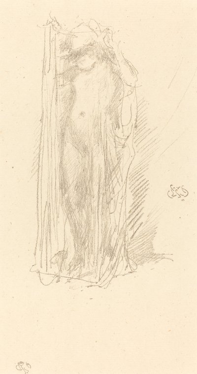 Modelagem Drapejada de James Abbott McNeill Whistler