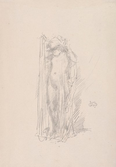 Drapeado de modelos de James McNeill Whistler