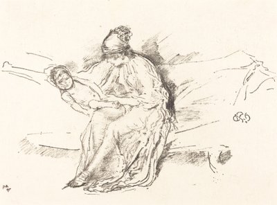 Mãe e filho, nº 4 de James Abbott McNeill Whistler