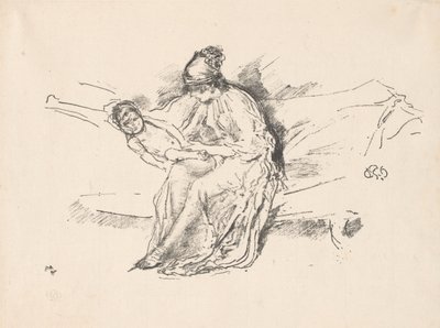 Mãe e filho, nº 4 de James Abbott McNeill Whistler