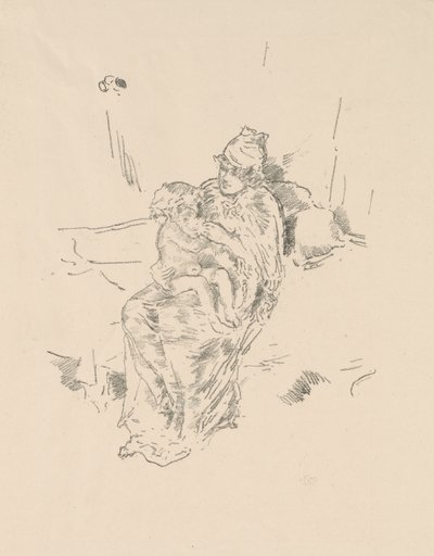 Mãe e filho, nº 5 de James Abbott McNeill Whistler