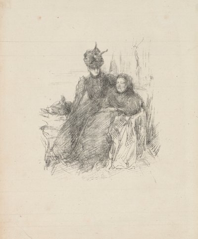 Mãe e filha de James McNeill Whistler