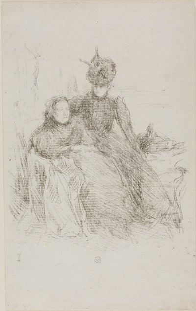 Mãe e filha de James McNeill Whistler