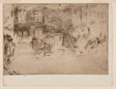 Murano - Forno de Vidro de James Abbott McNeill Whistler