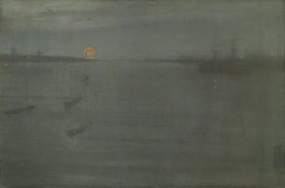 Noturno: Blue and Gold-Southampton Water de James McNeill Whistler