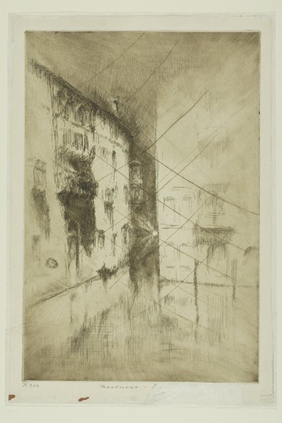 Nocturno: Palácios de James Abbott McNeill Whistler