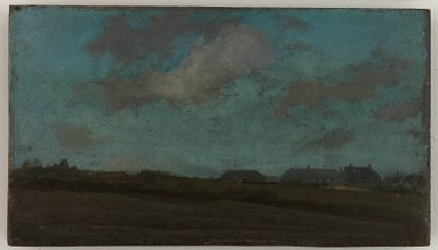Nota em Azul e Opala—A Nuvem do Sol de James Abbott McNeill Whistler
