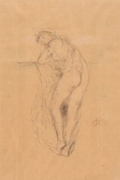 Modelo Nu, Vista Traseira de James Abbott McNeill Whistler