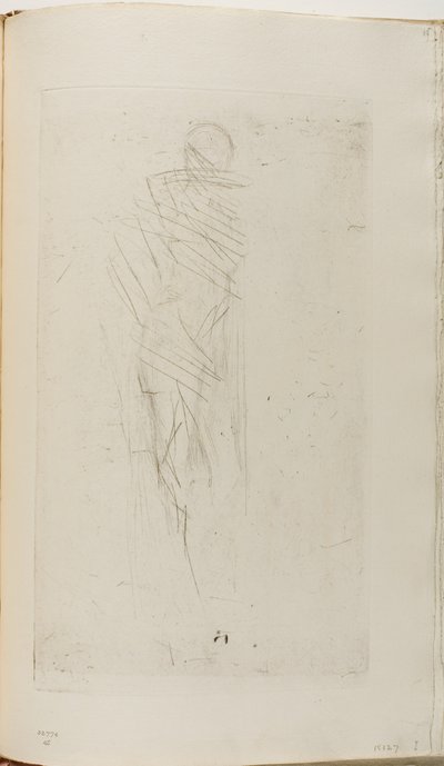 pose nua de James Abbott McNeill Whistler