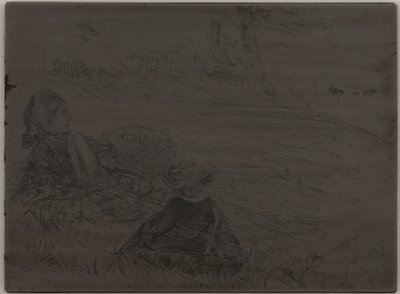 Enfermeira e criança de James Abbott McNeill Whistler