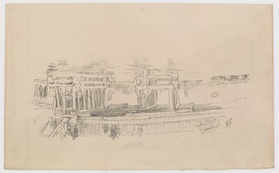 Ponte Velha de Battersea de James Abbott McNeill Whistler
