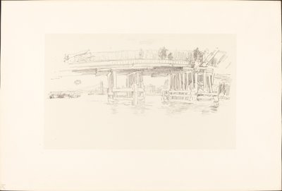 Ponte Velha de Battersea de James Abbott McNeill Whistler