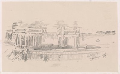 Ponte Velha de Battersea de James Abbott McNeill Whistler