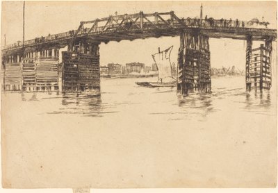 Ponte Velha de Battersea de James Abbott McNeill Whistler