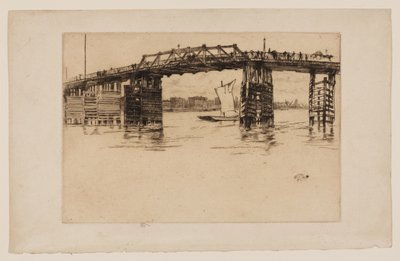 Ponte Velha de Battersea de James Abbott McNeill Whistler