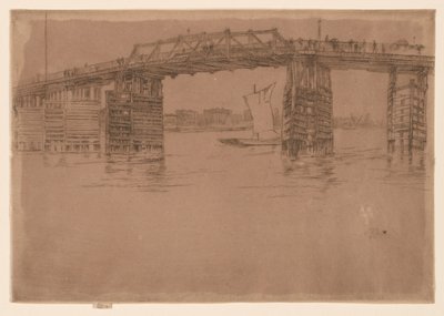 Ponte Velha de Battersea de James Abbott McNeill Whistler