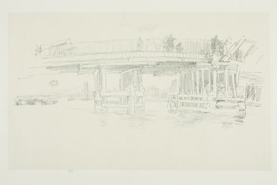 Ponte antiga de Battersea de James McNeill Whistler