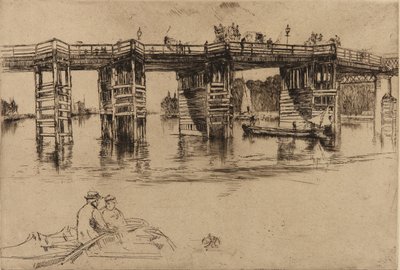 Ponte Velha de Putney de James Abbott McNeill Whistler