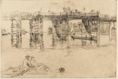 Ponte Velha de Putney de James Abbott McNeill Whistler