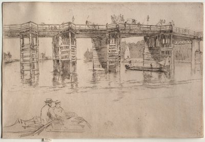 Ponte velha de Putney de James McNeill Whistler