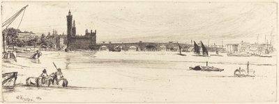 Ponte Velha de Westminster de James Abbott McNeill Whistler