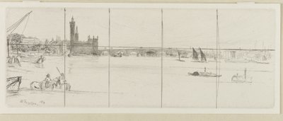 Ponte Velha de Westminster de James Abbott McNeill Whistler