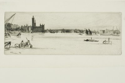 Ponte Velha de Westminster de James Abbott McNeill Whistler