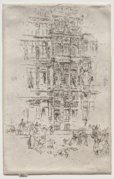 Palácios, Bruxelas de James McNeill Whistler