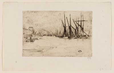 Cais de Arenque Picles de James Abbott McNeill Whistler
