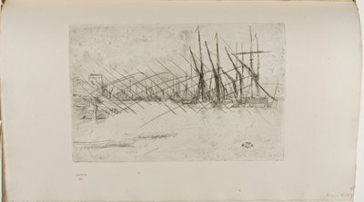 Cais de Arenque Picles de James Abbott McNeill Whistler
