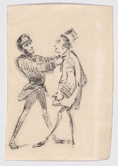 Policial e Cidadão de James Abbott McNeill Whistler