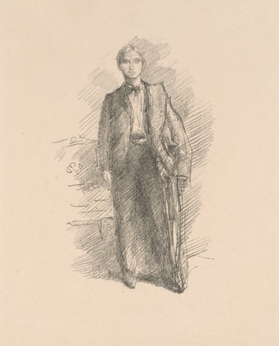 Estudo de retratos: Sr. Herbert C. Pollitt de James Abbott McNeill Whistler