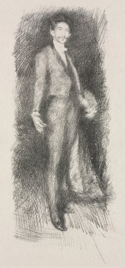 Retrato do Conde Robert de Montesquiou de James McNeill Whistler