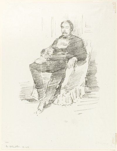 Retrato do Dr. Whistler, nº 2 de James Abbott McNeill Whistler