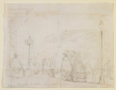 Passeio à Baden de James Abbott McNeill Whistler