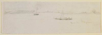 Perto de Mainz de James Abbott McNeill Whistler