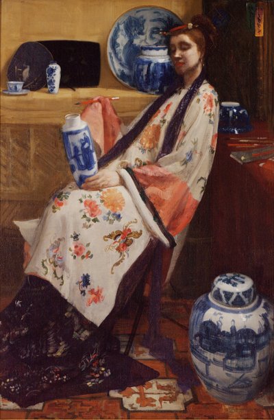 Púrpura e rosa: A Lange Leizen das seis marcas de James McNeill Whistler