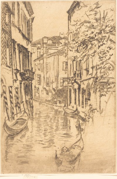 Canal Silencioso de James Abbott McNeill Whistler