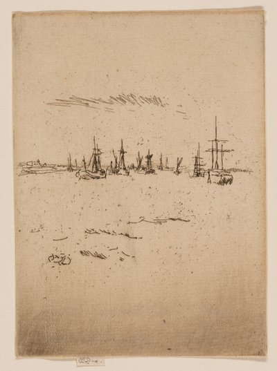 Regresso a Tilbury de James Abbott McNeill Whistler