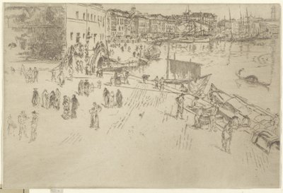 Riva, nº 1 de James Abbott McNeill Whistler