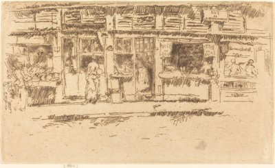 Rue de la Rochefoucauld de James Abbott McNeill Whistler