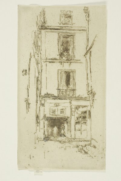Rue des Bons Enfants, Passeios de James Abbott McNeill Whistler