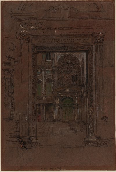 São João Apóstolo e Evangelista de James Abbott McNeill Whistler