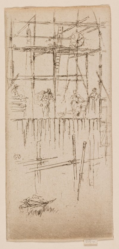 Andaime Savoy de James Abbott McNeill Whistler