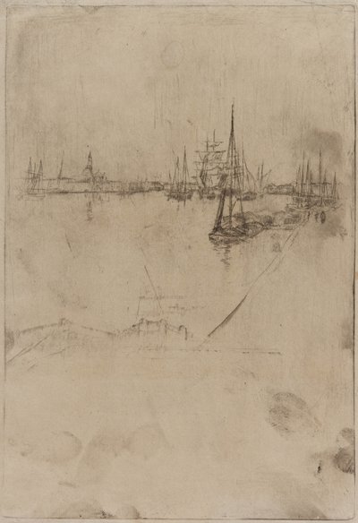 Transporte, Veneza de James Abbott McNeill Whistler