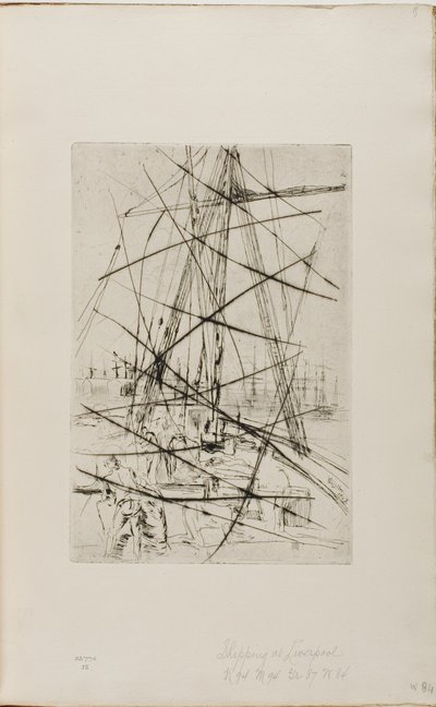 Envio em Liverpool de James Abbott McNeill Whistler