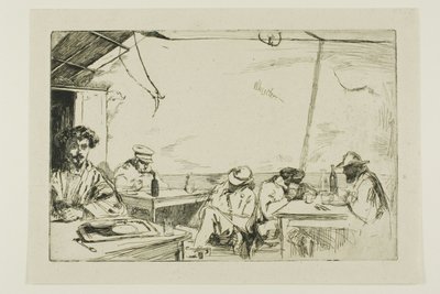 Sopa por três sous (sopa por três sous) de James McNeill Whistler